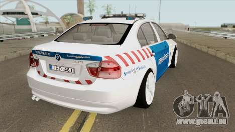 BMW 330i Magyar Rendorseg für GTA San Andreas