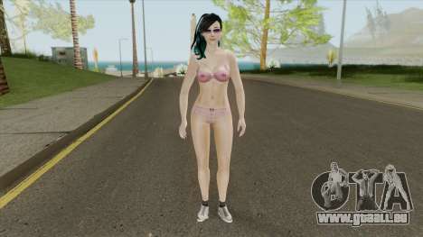 Samantha Pink Sexy pour GTA San Andreas