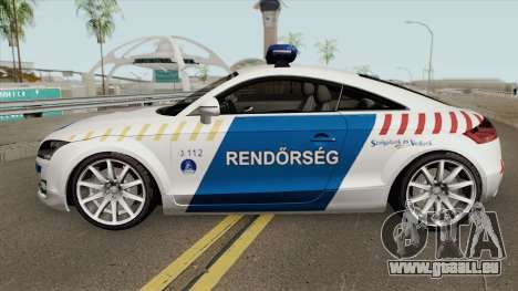 Audi TT Magyar Rendorseg pour GTA San Andreas