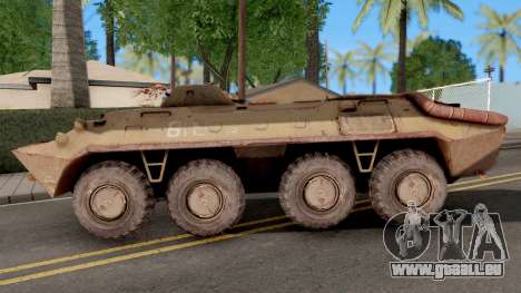 BTR 70 from S.T.A.L.K.E.R pour GTA San Andreas