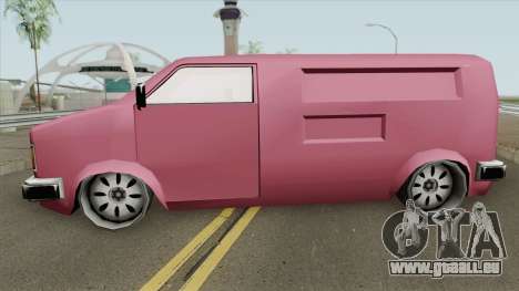 Pony Disco Van für GTA San Andreas