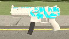 Submachine Gun MK2 (Ice) pour GTA San Andreas