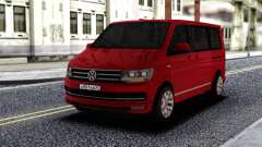 Volkswagen Caravelle Red pour GTA San Andreas
