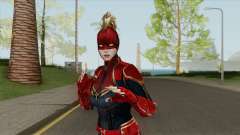 Captain Marvel From Movie In Mask für GTA San Andreas