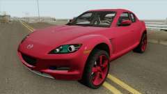 Mazda RX8 HQ pour GTA San Andreas