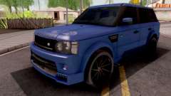 Land Rover Range Rover Sport Blue pour GTA San Andreas