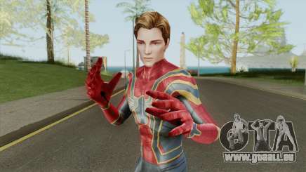 Iron Spider Unmasked From Spiderman Unlimited für GTA San Andreas