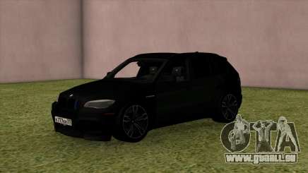 BMW X5M Black pour GTA San Andreas