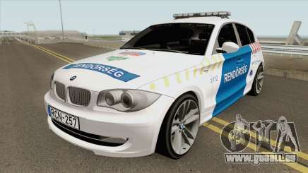 BMW 120i E87 Magyar Rendorseg für GTA San Andreas