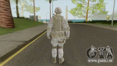 The Damned 33rd Soldier V2 (Spec Ops: The Line) pour GTA San Andreas