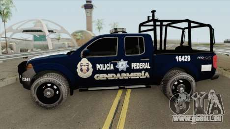 Nissan Frontier (Policia Federal Division) pour GTA San Andreas