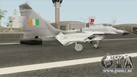 MiG-29 Indian Air Force pour GTA San Andreas