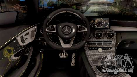 Mercedes-Benz C63S Coupe pour GTA San Andreas