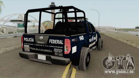 Nissan Frontier (Policia Federal Division) für GTA San Andreas