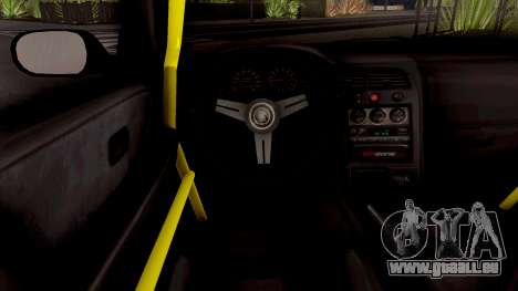 Nissan Skyline R33 Drift Camo v3 für GTA San Andreas