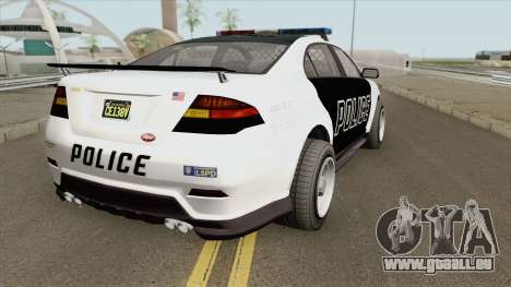 Vapid Unnamed Police Interceptor V2 GTA V für GTA San Andreas