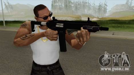 Carbine Rifle GTA V Extended (Flashlight, Grip) pour GTA San Andreas