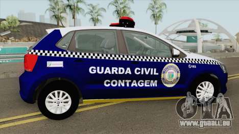Volkswagen Gol G6 (Guarda Civil) pour GTA San Andreas