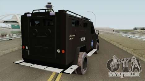 Lenco BearCat (SFPD Tactical Unit) pour GTA San Andreas