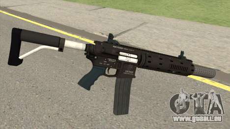 Carbine Rifle GTA V Silenced (Extended Clip) für GTA San Andreas
