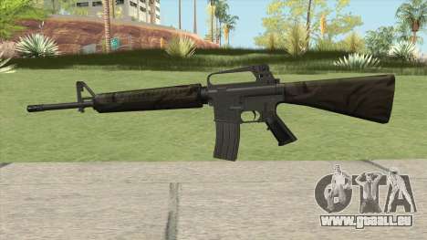 M16A2 Partial Jungle Camo (Stock Mag) pour GTA San Andreas
