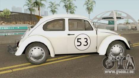 Volkswagen Beetle 1968 Herbie pour GTA San Andreas