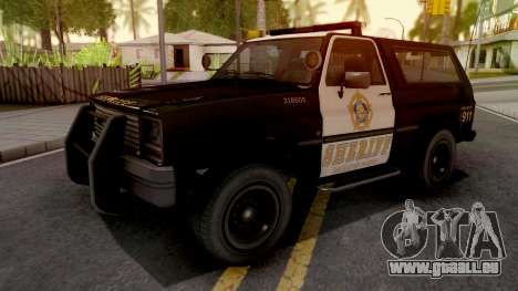 GTA IV Declasse Sheriff Rancher SA Style pour GTA San Andreas