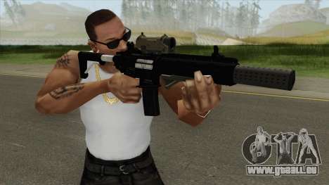 Carbine Rifle V2 (Grip, Silenced, Tactical) pour GTA San Andreas