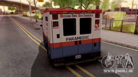 Brute Ambulance GTA 5 für GTA San Andreas