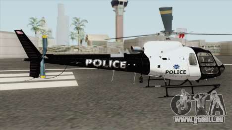 Police Maverick GTA V (SFPD Air Support Unit) für GTA San Andreas