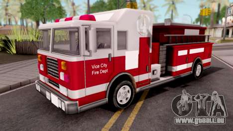 Firetruck GTA VC Xbox für GTA San Andreas