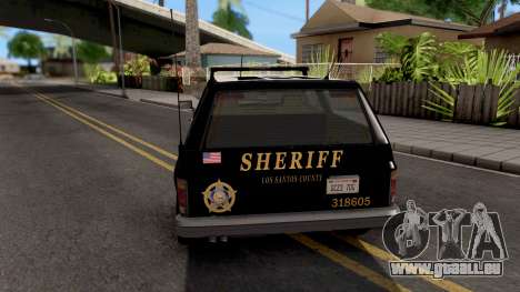 GTA IV Declasse Sheriff Rancher IVF pour GTA San Andreas