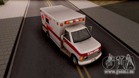 Ambulance GTA III Xbox pour GTA San Andreas