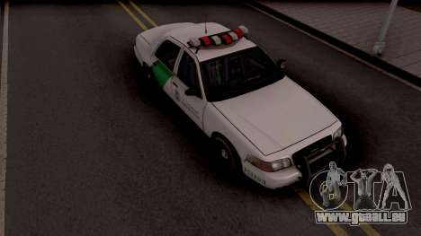 Ford Crown Victoria Border Patrol SA Style für GTA San Andreas