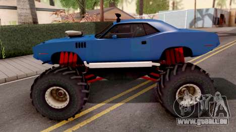 Plymouth Hemi Cuda Monster Truck 1971 für GTA San Andreas