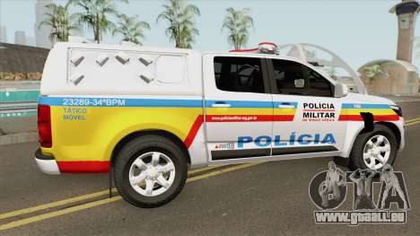 Chevrolet S10 (Policia Militar) 2019 pour GTA San Andreas