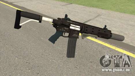 Carbine Rifle GTA V Extended (Grip, Silenced) für GTA San Andreas