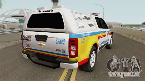 Chevrolet S10 (Policia Militar) 2019 pour GTA San Andreas