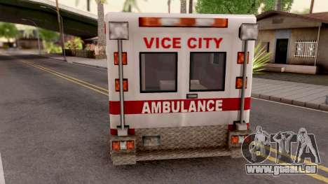 Ambulance from GTA VC pour GTA San Andreas