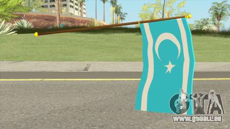 Iraqi Turkmen Flag pour GTA San Andreas