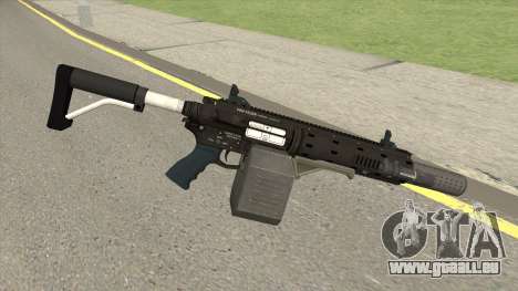 Carbine Rifle V1 (Flashlight, Grip, Silenced) für GTA San Andreas