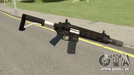 Carbine Rifle GTA V V2 (Silenced, Flashlight) pour GTA San Andreas