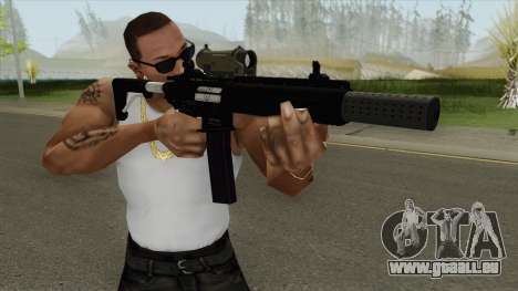 Carbine Rifle GTA V V3 (Silenced, Tactical) pour GTA San Andreas