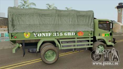 Isuzu Truck (Army) pour GTA San Andreas