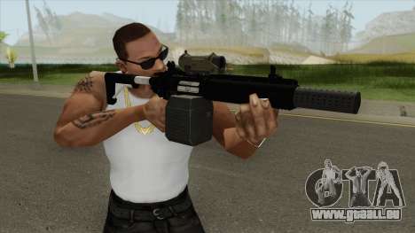 Carbine Rifle GTA V V1 (Silenced, Tactical) für GTA San Andreas