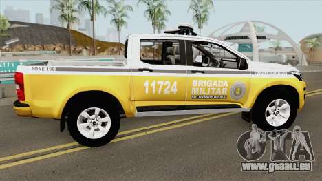 Chevrolet S10 (Brazilian Police) für GTA San Andreas