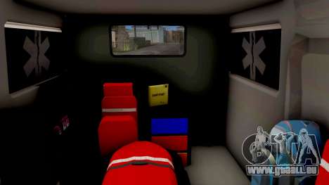 Fiat Ducato Ambulancia de Proteccion Civil pour GTA San Andreas