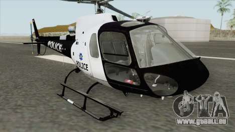 Police Maverick GTA V (SFPD Air Support Unit) für GTA San Andreas