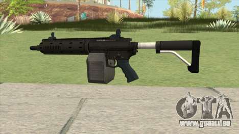 Carbine Rifle GTA V Flashlight (Box Clip) für GTA San Andreas