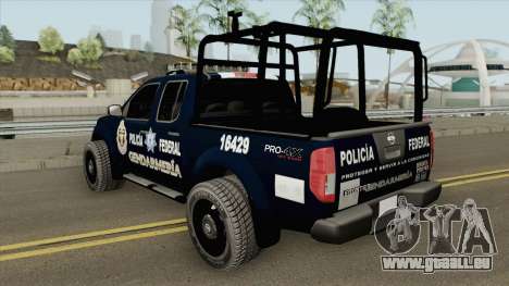 Nissan Frontier (Policia Federal Division) pour GTA San Andreas